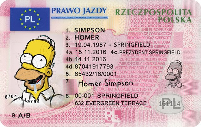 kolekcjonerskie prawo jazdy